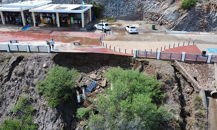 Dejan lluvias inundaciones en varios municipios de Sonora