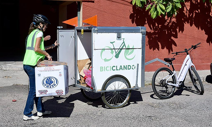 Invita a la Feria del Reciclaje del programa Biciclando
