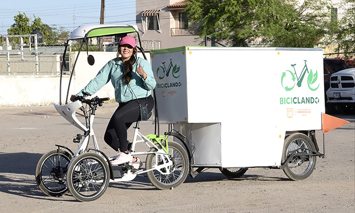 Mantiene programa Biciclando tres puntos de acopio durante los sábados