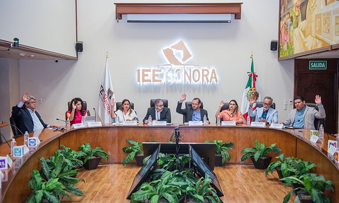 Aprueban ejecución de sanciones impuestas a PRD durante sesión del IEE