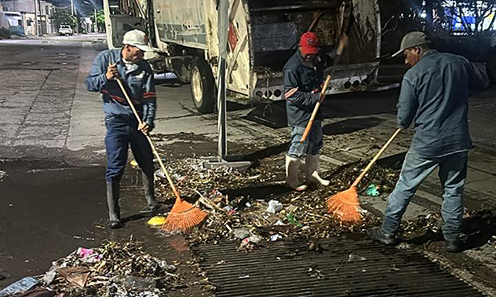 Mantiene operativo de atención a reportes por lluvias; Gobierno Municipal