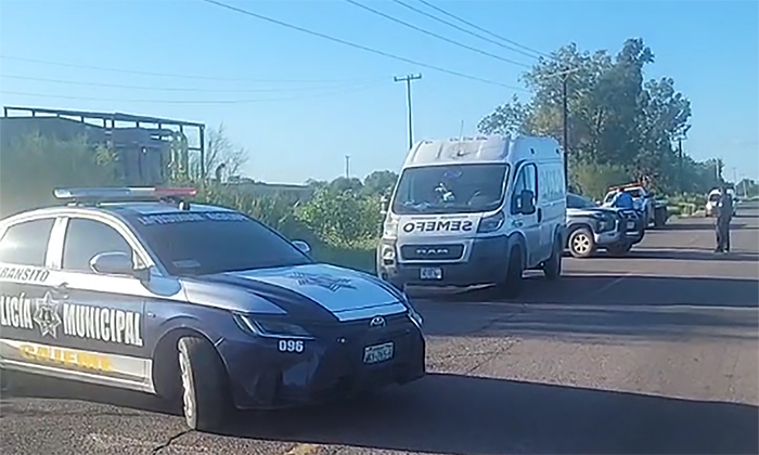Fallece motociclista tras derrape en el valle del Yaqui