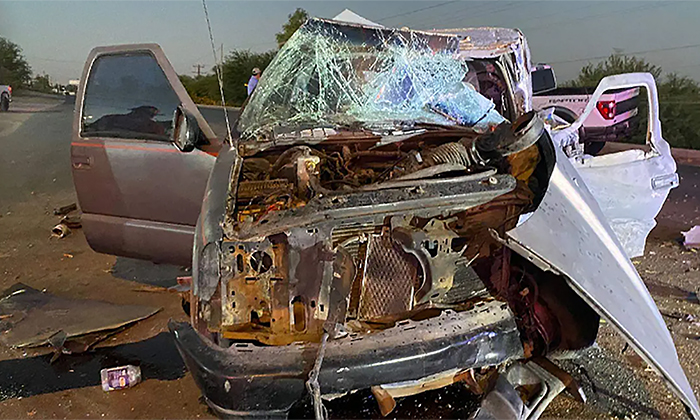 Muere hombre en trágico choque en San Luis Río Colorado