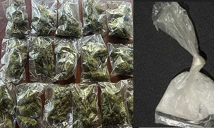 Sorprenden a una mujer y un joven con droga en distintas colonias