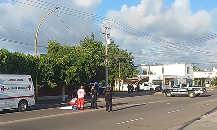 Acribillan a conductor y choca en Ciudad Obregón