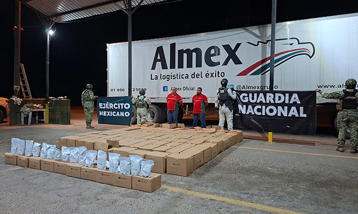 Aseguran millonario cargamento de droga en San Luis Río Colorado y Altar