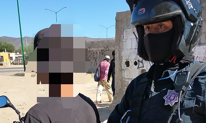 Capturan a ladrón en flagrancia en el fraccionamiento Montalbán