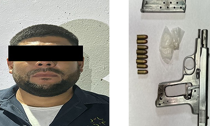 Detienen a dos sujetos con armas prohibidas