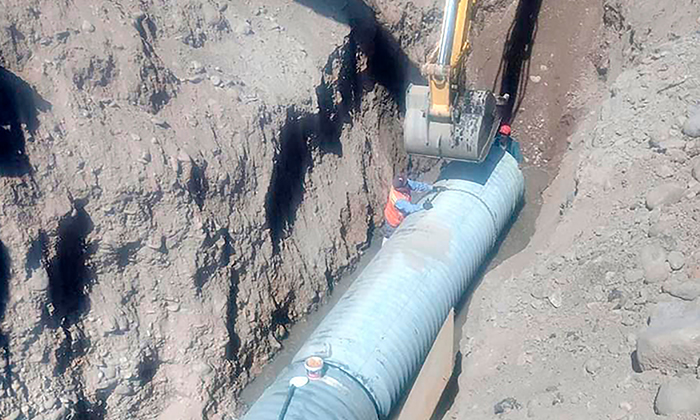 Reinicia sustitución de colector en Paseo Río Sonora