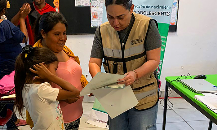 Facilitan registro de nacimiento a nacidos en Estados Unidos