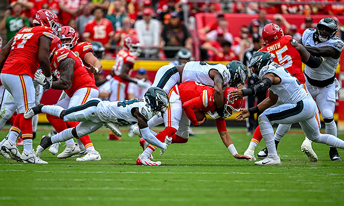 Suma Kansas City segunda derrota; Por primera vez en la época de Patrick Mahomes