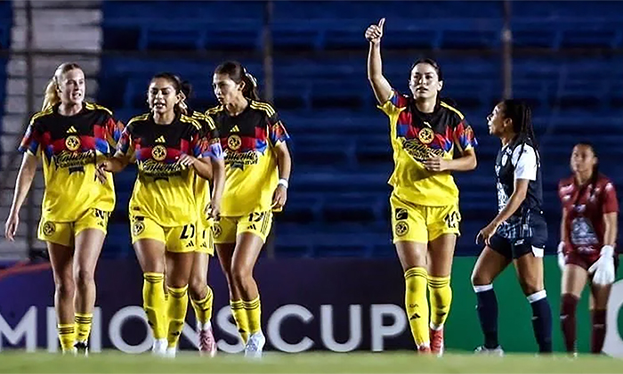 América femenil derrota a Pachuca por 1-0 en la W Concacaf Champions Cup
