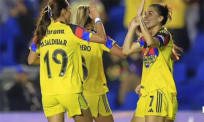 Termina América femenil invicta en fase grupal en la W Concacaf Champions Cup
