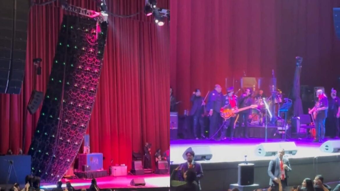 Caída de Pantalla Gigante Interrumpe Concierto Sinfónico de El Tri en el Auditorio Nacional