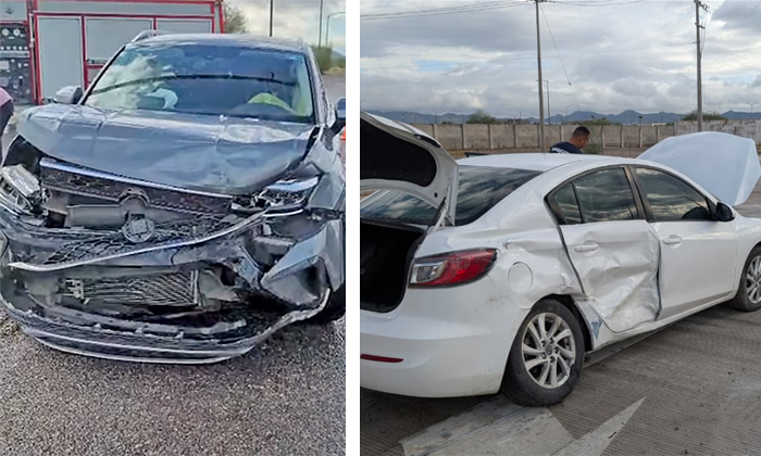 Deja choque a mujer herida en el cruce de los bulevares Quiroga y Serna