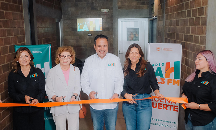 Inicia Toño Astiazarán radio La H; Es la primera estación radiofónica pública del municipio