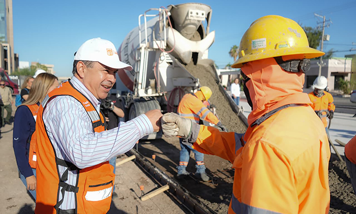 Abrirán tramos en obra de paso a desnivel; Anuncia Toño Astiazarán