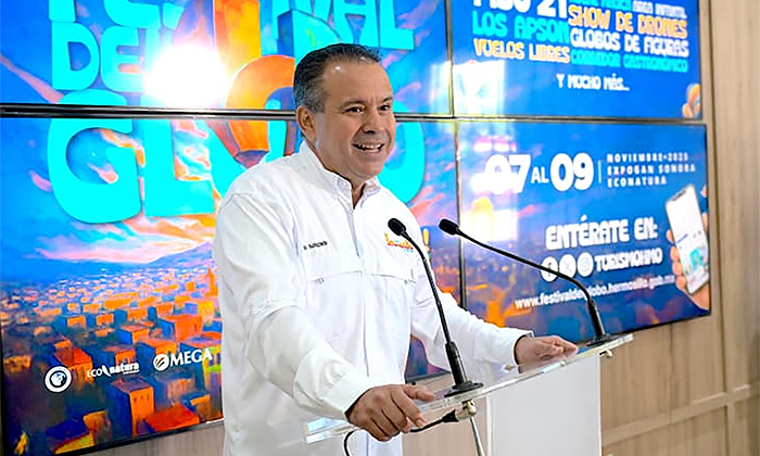 Anuncia Toño Astiazarán Festival del Globo 2025