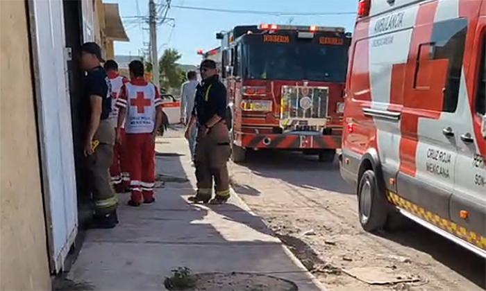 Resulta mujer lesionada por “flamazo” en la colonia Las Amapolas