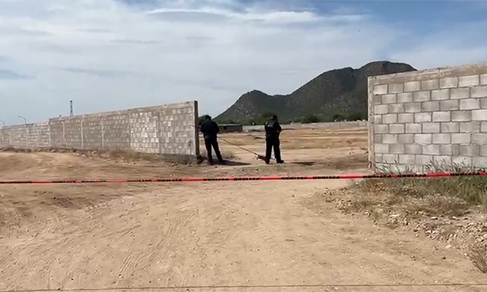 Asesinan a hombre en obra de construcción en el fraccionamiento Pueblitos