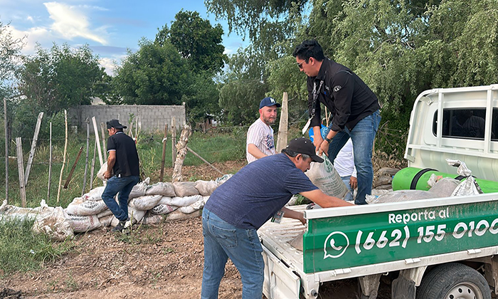 Realizan labores preventivas por lluvias; Autoridades municipales
