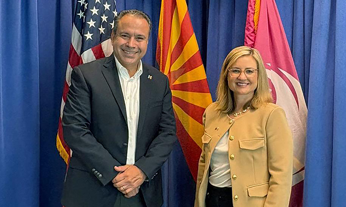 Promueve a Hermosillo como polo de inversión; El presidente municipal, Antonio Astiazarán