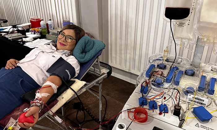 Realizan mineros donación altruista de sangre