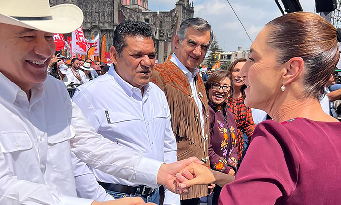 Sonora consolida la transformación; Resalta el gobernador Alfonso Durazo