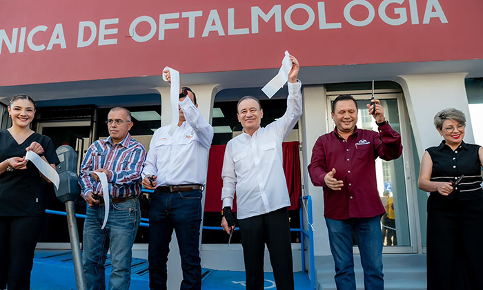 Inauguran clínica de Oftalmología de Isssteson