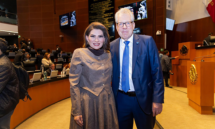 Celebran en el Senado 80 años de la ONU con sesión solemne