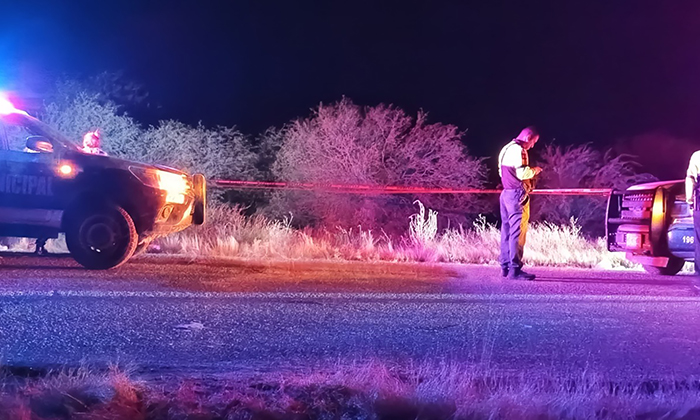 Muere motociclista al salirse del camino en el ejido Francisco Márquez