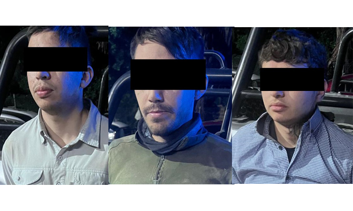 Someten a cuatro jóvenes armados en Empalme