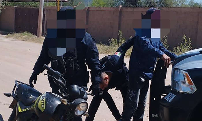 Sorprenden a hombre con moto robada en Real del Carmen