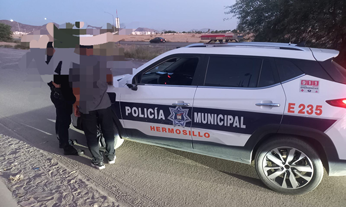 Sorprenden a cuatro personas con distintas drogas en colonias de Hermosillo