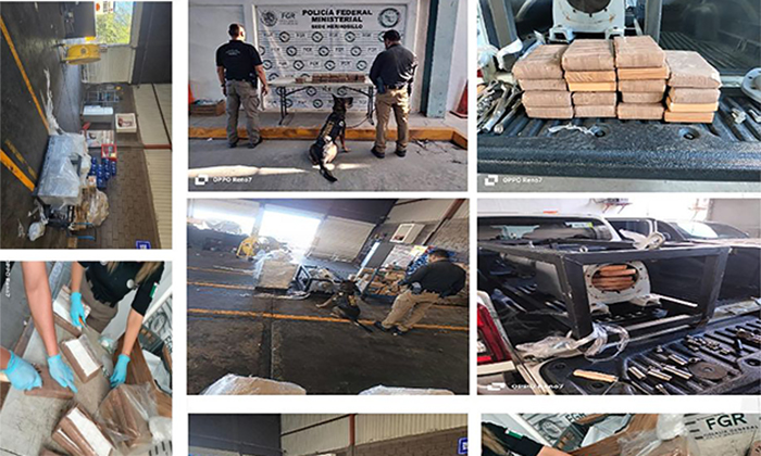 Aseguran 20 kilos de cocaína en una paquetería