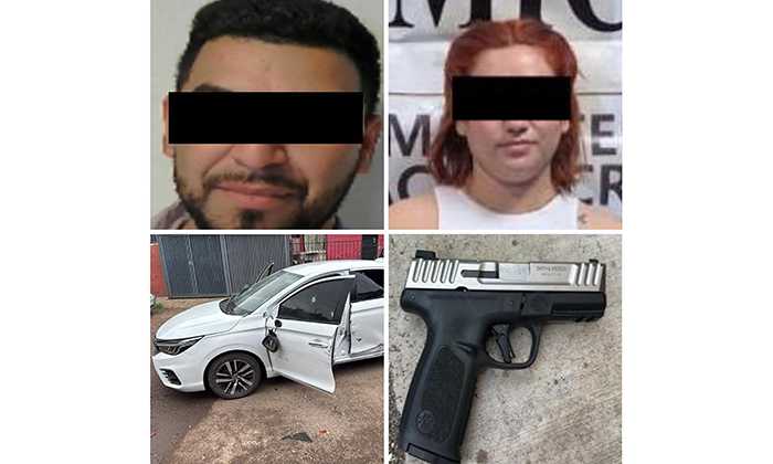 Detienen a expareja de agresor de policías tras ataque armado en Cajeme