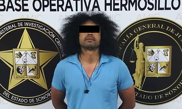 Capturan a prófugo de la Justicia estadounidense en pleno Centro de Hermosillo
