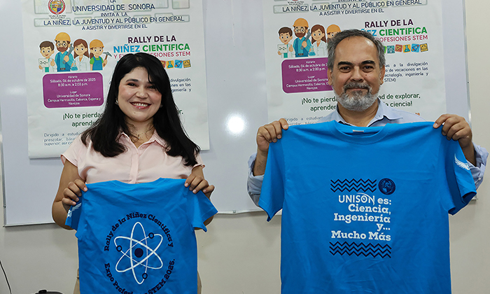 Invita al Rally de la Niñez Científica; La Universidad de Sonora