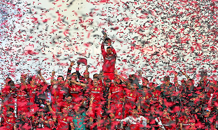 Toluca se corona en la Copa de Campeones Al vencer 3-2 al LA Galaxy