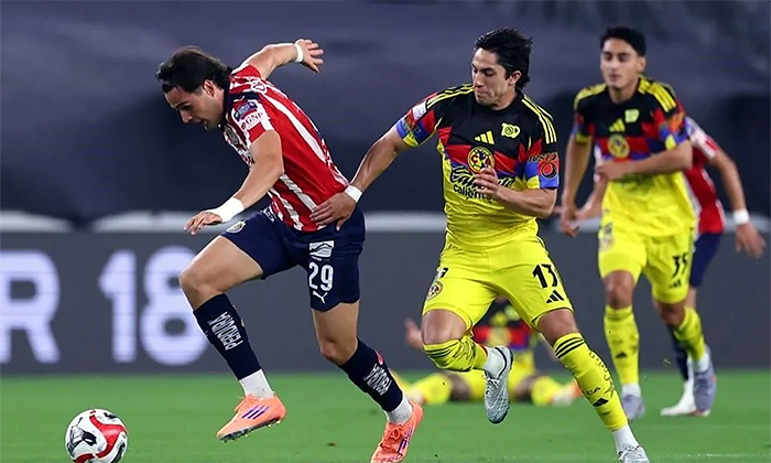 Empatan a un gol América y Chivas en amistoso