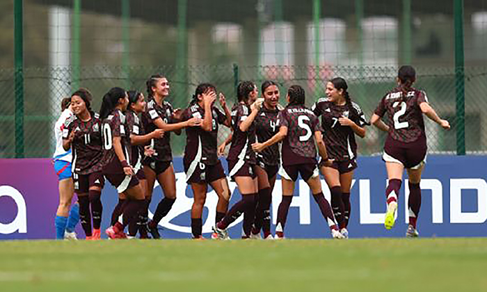 Va Tri Femenil a cuartos de final en Copa del Mundo en la categoría Sub 17