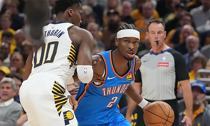 Thunder se impone ante Pacer por 141-135