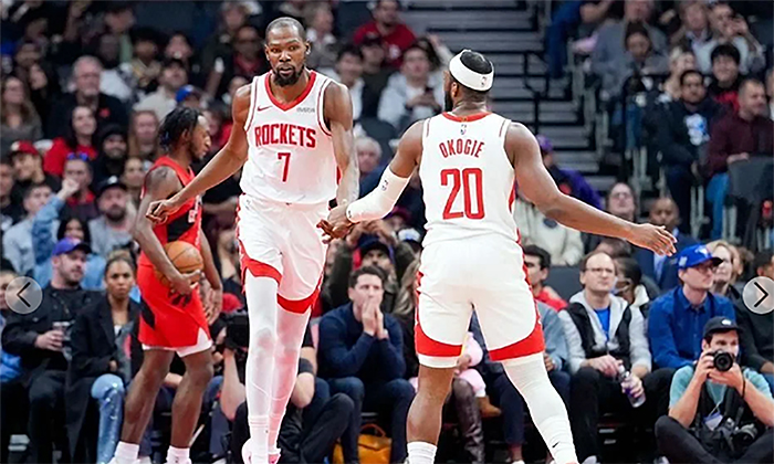 Derrota Rockets a Raptors por 139 a 121