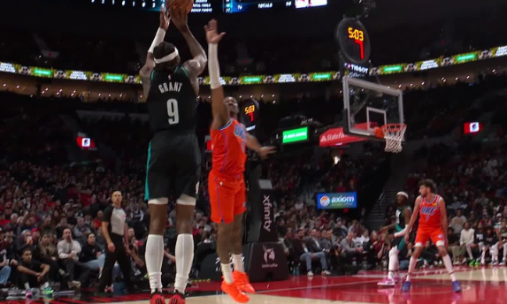 Thunder vence a Trail Blazers por 123 a 115; Gilgeous-Alexander anota 26 puntos