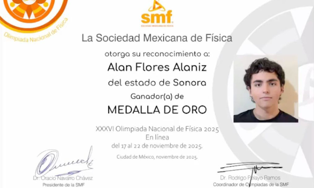 Ganan alumnos del Cobach oro y bronce en Olimpiada Nacional