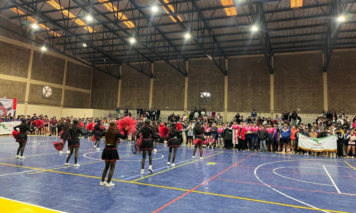 Realiza Cecyte encuentro regional deportivo en Santa Ana