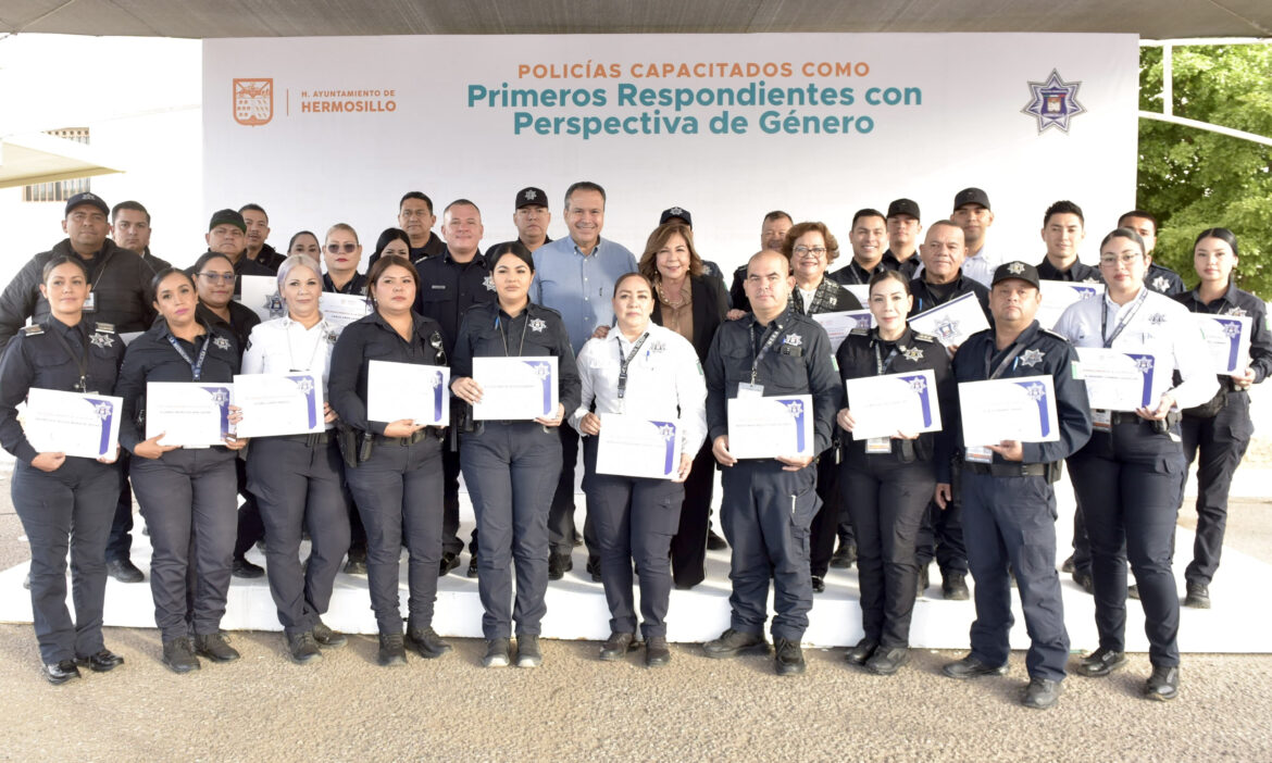 Impulsa Toño Astiazarán capacitación a policías para atener a víctimas de violencia familiar