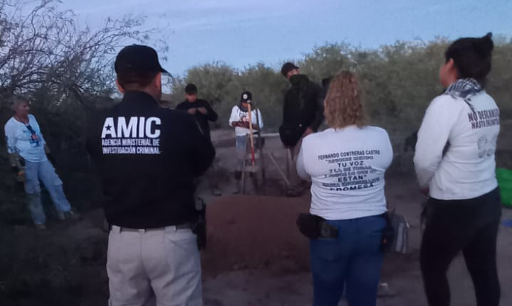 Localizan Buscadoras restos humanos en el Choyudo