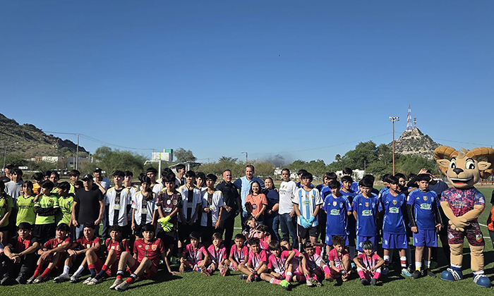 Inauguran Copa de Futbol de la Umpam