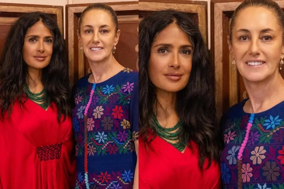 Salma Hayek Solicita a la Presidenta Sheinbaum Impulsar Incentivos para la Industria Cinematográfica Nacional